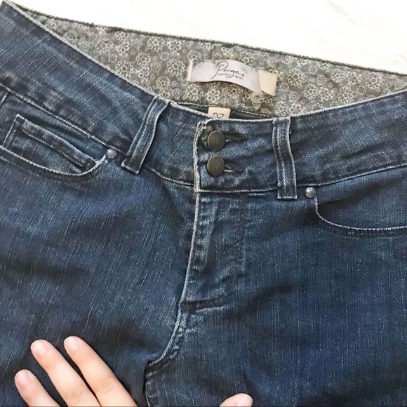 Anthropologie Paige Hidden Hills Dark Jeans 27 - Picture 5 of 12